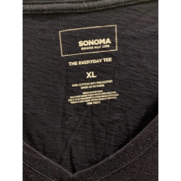 Sonoma the every day T midnight shimmer long sleeve T-shirt​​ - Picture 4 of 4